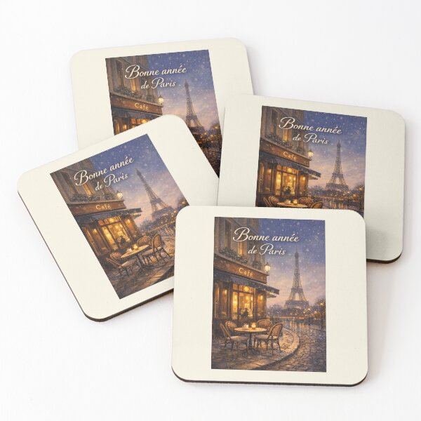 Item preview, Bonne année de Paris designed and sold by Novel Works Studio.
