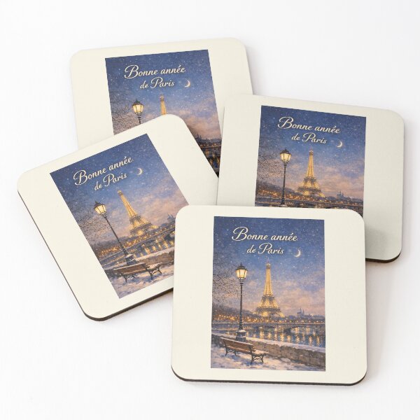 Item preview, Bonne année de Paris designed and sold by Novel Works Studio.