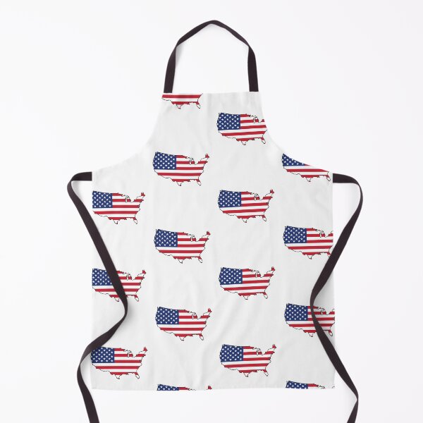 Item preview, American Flag USA Map designed and sold by MarshallStickerX.