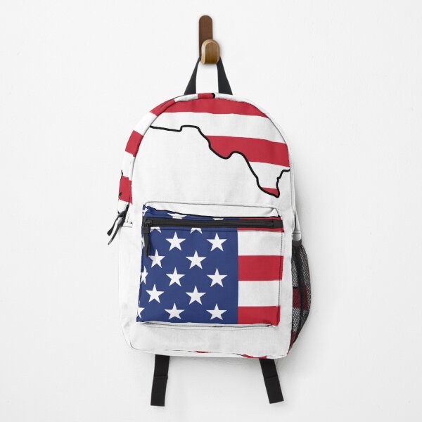 Item preview, American Flag USA Map designed and sold by MarshallStickerX.