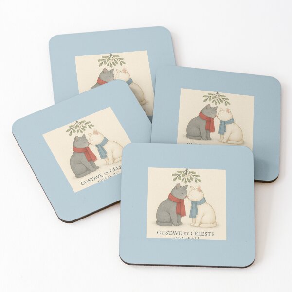 Item preview, Gustave et Céleste sous le gui-Un vœu pour la nouvelle année designed and sold by Novel Works Studio.