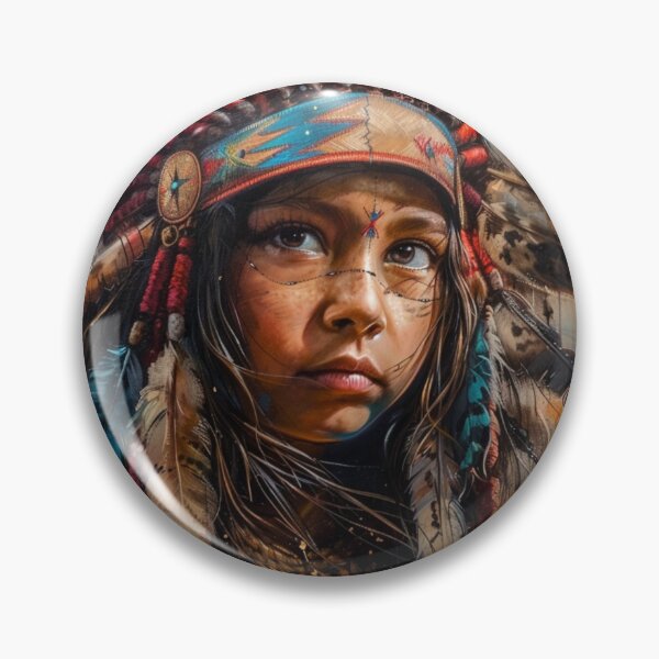 Item preview, Native American Woman Warrior designed and sold by Studio2660.