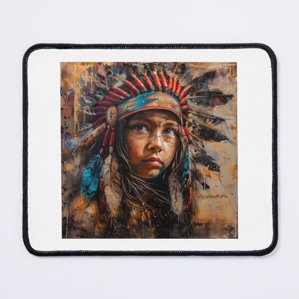 Item preview, Native American Woman Warrior designed and sold by Studio2660.