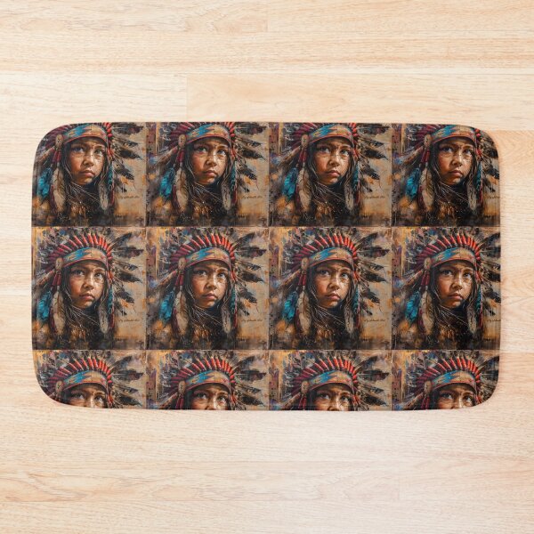Item preview, Native American Woman Warrior designed and sold by Studio2660.