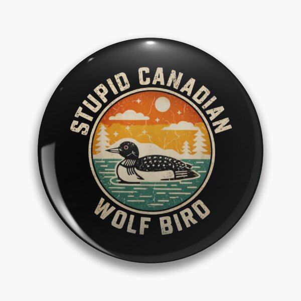 Item preview, stupid canadian wolf bird designed and sold by lesliegillespie.