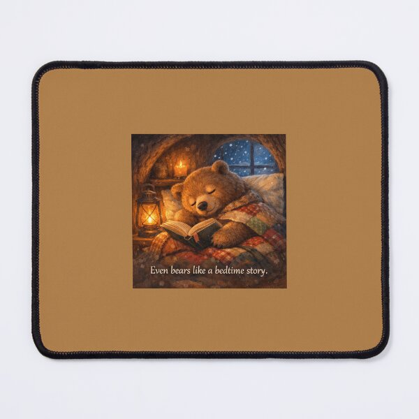 Item preview, Even Bears Like a Bedtime Story designed and sold by Novel Works Studio.