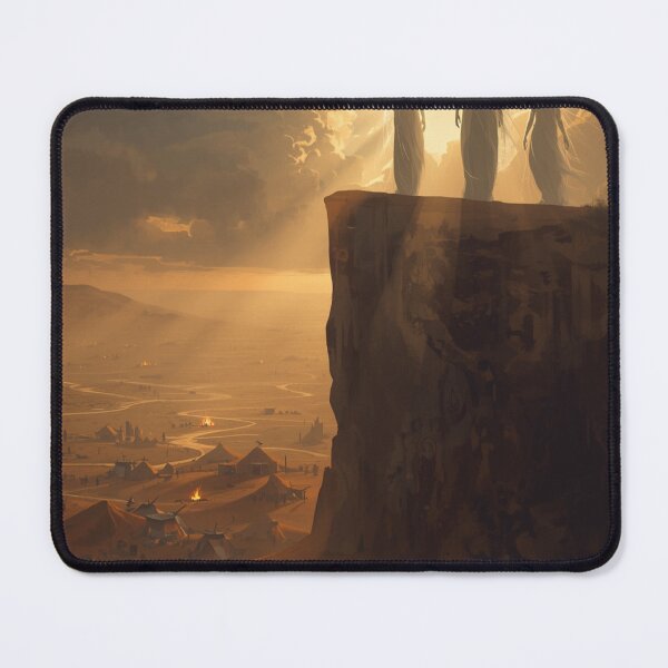 Item preview, The First Walkers | Mythic Elder Gods Overlooking the Dawn of Humanity | Epic Ancient Fantasy Art designed and sold by Element Horizon Studio.