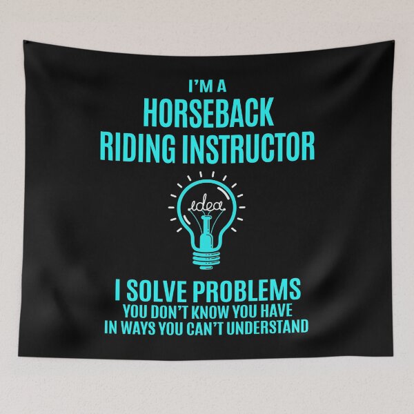 Item preview, Horseback Riding Instructor designed and sold by YungMcIlwain.