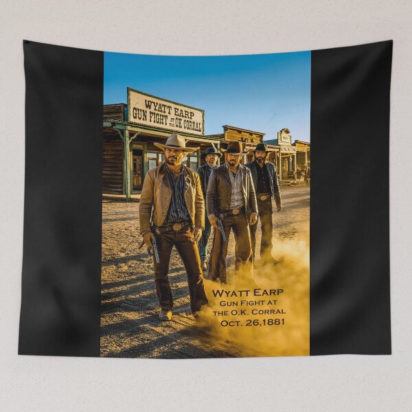 Item preview, WYATT EARP - Gun Fight at the O.K. Corral 1881 designed and sold by DBM Photo Art 1.