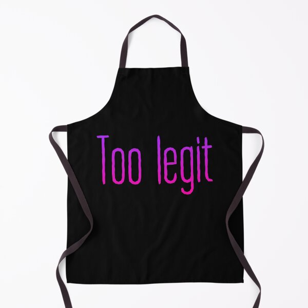 Item preview, Too Legit, Pink Typography designed and sold by Memes N Lore .