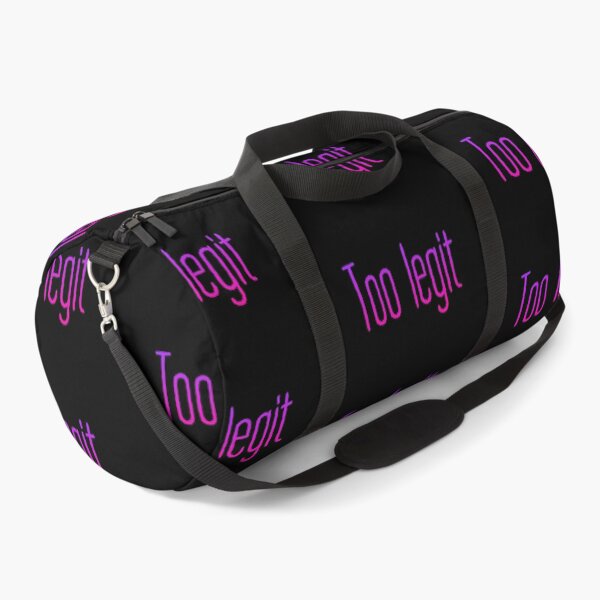 Item preview, Too Legit, Pink Typography designed and sold by Memes N Lore .