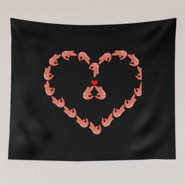 Item preview, Shrimply in Love designed and sold by dedvuqpah26.