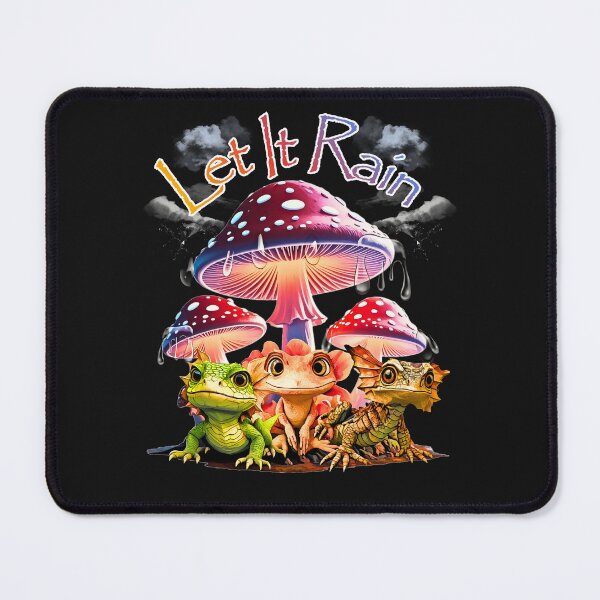 Item preview, Let It Rain (Lizard Crew) designed and sold by Tripp Art Studio.