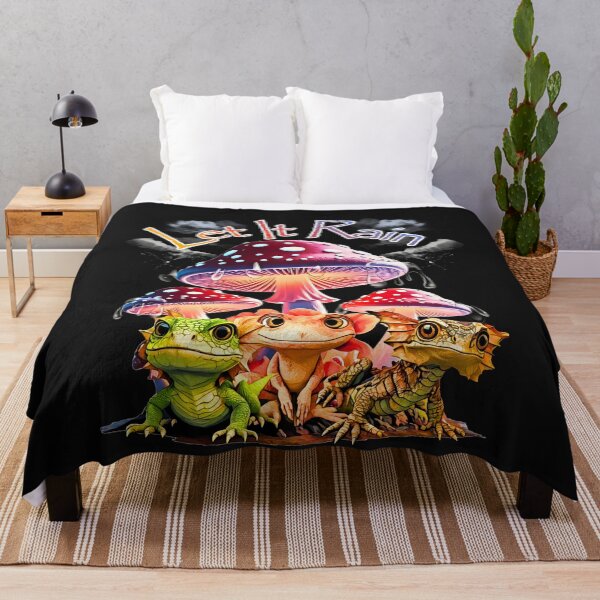 Item preview, Let It Rain (Lizard Crew) designed and sold by Tripp Art Studio.