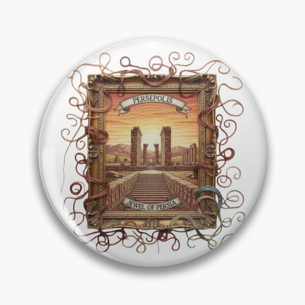 Item preview, Persepolis Jewel of Persia: Ancient Iranian Empire Art designed and sold by Gurjeetpixelart.