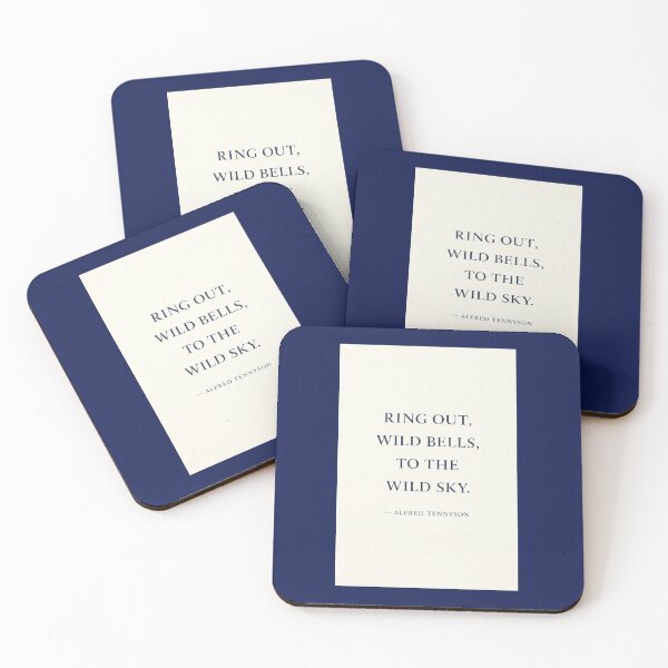 Item preview, Ring Out, Wild Bells — Alfred Tennyson designed and sold by Novel Works Studio.