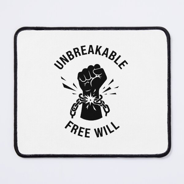 Item preview, Unbreakable Free Will – Black‑Only Fist & Broken Chain designed and sold by KARTICK DUTTA.