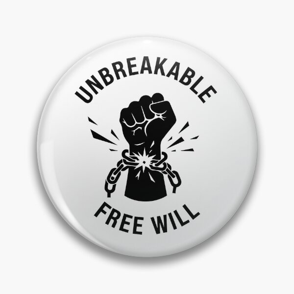 Item preview, Unbreakable Free Will – Black‑Only Fist & Broken Chain designed and sold by KARTICK DUTTA.