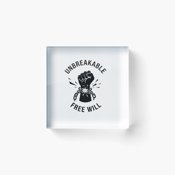 Item preview, Unbreakable Free Will – Black‑Only Fist & Broken Chain designed and sold by KARTICK DUTTA.
