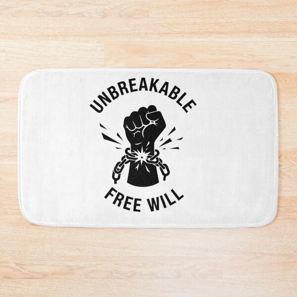 Item preview, Unbreakable Free Will – Black‑Only Fist & Broken Chain designed and sold by KARTICK DUTTA.