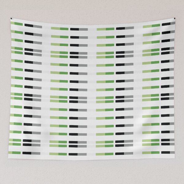 Item preview, Aromantic Pride Flag Bar Line designed and sold by TackyTime.