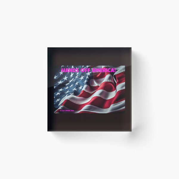 Item preview, Hands Off America! designed and sold by Radicomics.