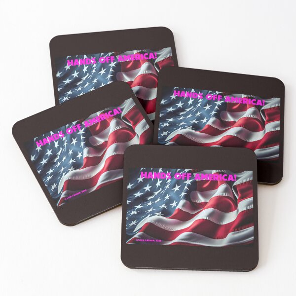 Item preview, Hands Off America! designed and sold by Radicomics.