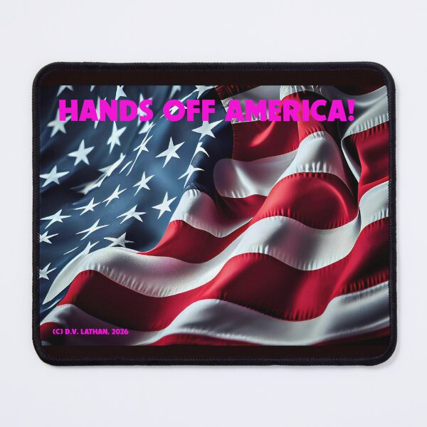 Item preview, Hands Off America! designed and sold by Radicomics.