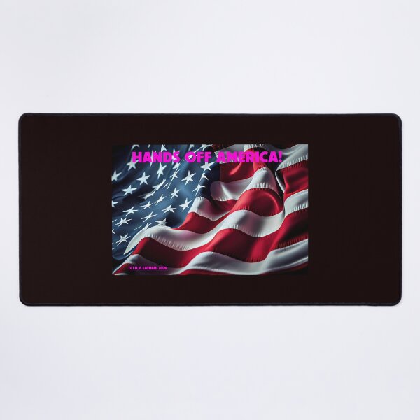 Item preview, Hands Off America! designed and sold by Radicomics.