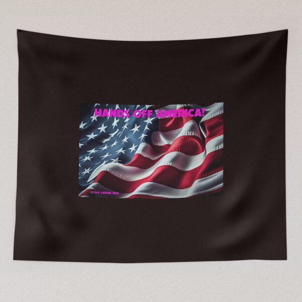 Item preview, Hands Off America! designed and sold by Radicomics.