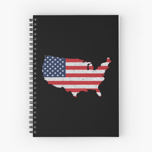 Item preview, Vintage American Flag USA Map designed and sold by MarshallStickerX.