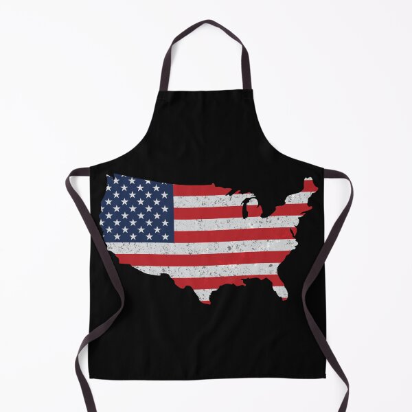 Item preview, Vintage American Flag USA Map designed and sold by Marshallamoakohene.