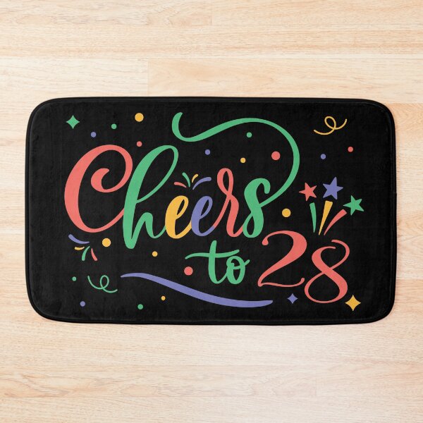 Item preview, Cheers to 28 Years designed and sold by PCStudio57.