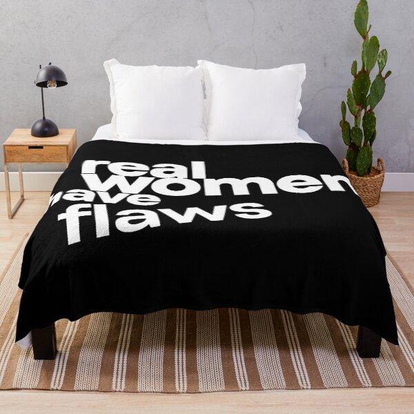 Item preview, Real Women Have Flaws designed and sold by grettamccoy.