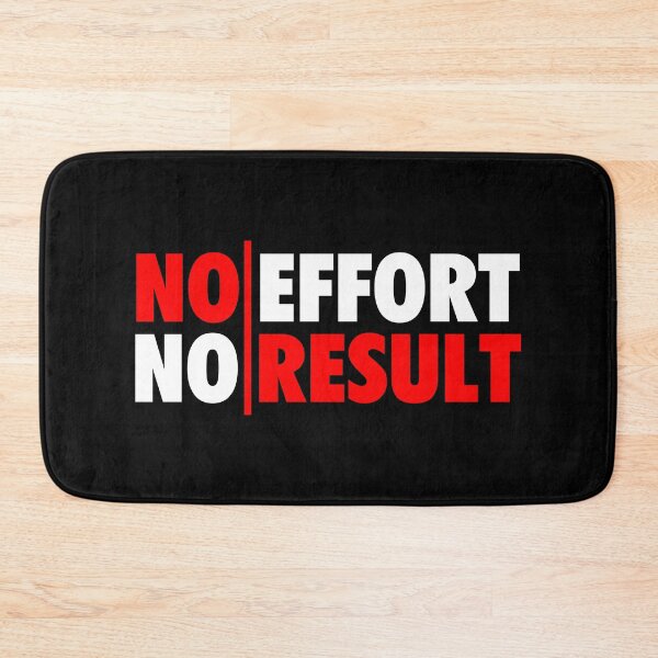 Item preview, No Effort No Result designed and sold by Tee4Daily.