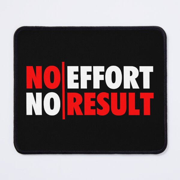 Item preview, No Effort No Result designed and sold by Tee4Daily.