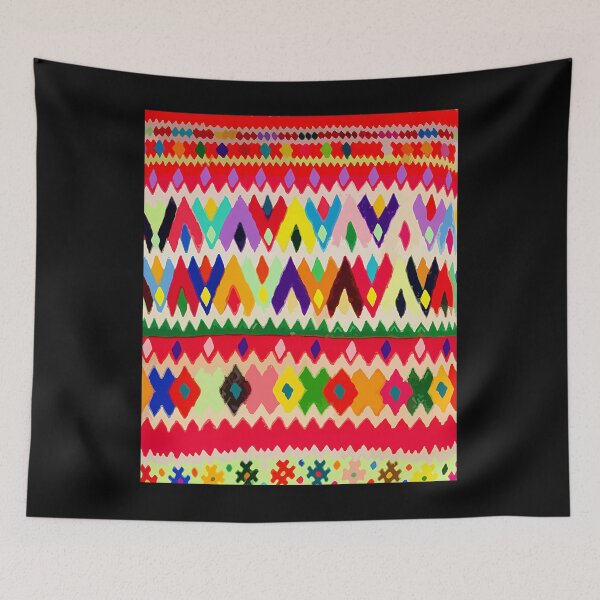 Item preview, Geometric Multicolor Embroidery designed and sold by dedvuqpah26.