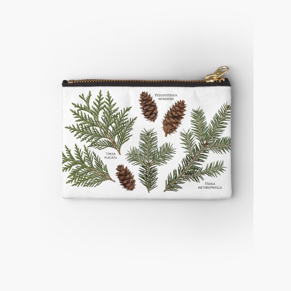 Item preview, Pine Cone and Evergreen Sprig Scan Art designed and sold by PacificNWGearCo.