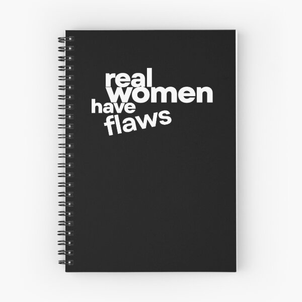 Item preview, Real Women Have Flaws designed and sold by jenniemartiin.