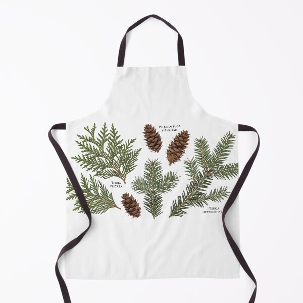 Item preview, Pine Cone and Evergreen Sprig Scan Art designed and sold by PacificNWGearCo.