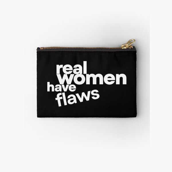Item preview, Real Women Have Flaws designed and sold by jenniemartiin.