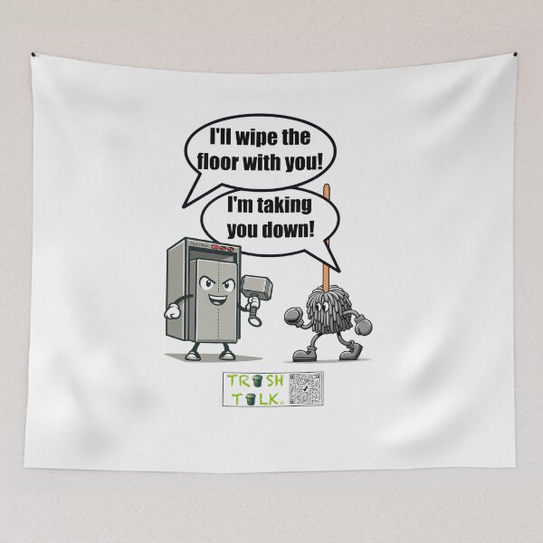 Item preview, Trash-Talk / Mop vs Vator -- by LoGoss designed and sold by LoGoss-Official.