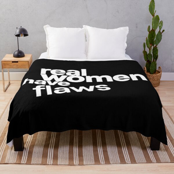 Item preview, Real Women Have Flaws designed and sold by karendeines.