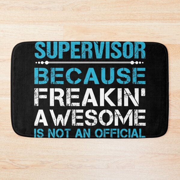 Item preview, Front Desk Supervisor designed and sold by aswmhmlc71.