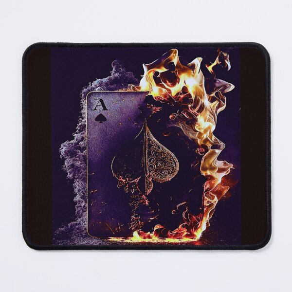 Item preview, Ace of Spades on Fire designed and sold by NightRaida.