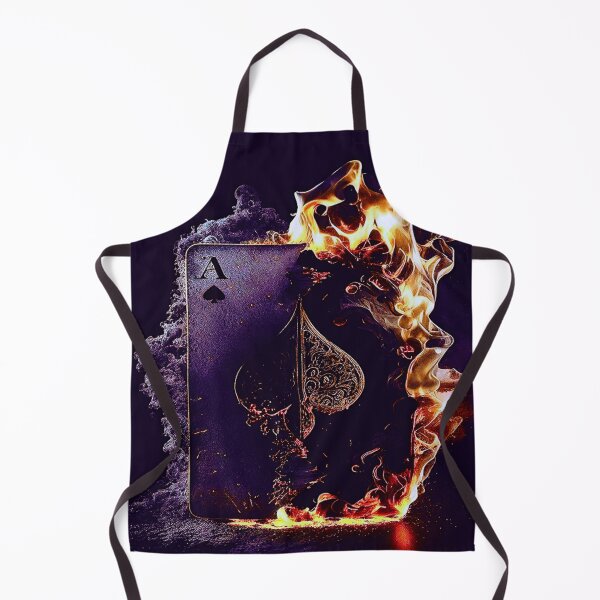 Item preview, Ace of Spades on Fire designed and sold by NightRaida.