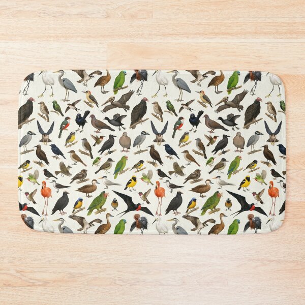 Item preview, Birds of The Caribbean Retro Animal Wildlife Chart designed and sold by kakarikihill.