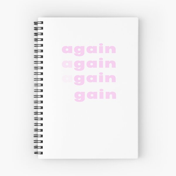 Item preview, Again Again Again Gain: Pink Motivation and Persistence designed and sold by FitMyLifestyle.