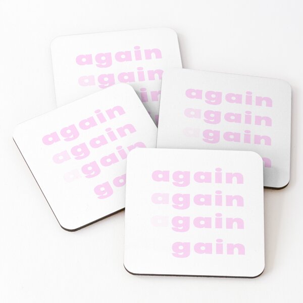 Item preview, Again Again Again Gain: Pink Motivation and Persistence designed and sold by FitMyLifestyle.