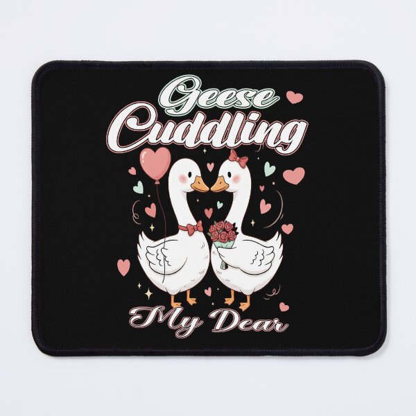 Item preview, GEESE CUDDLING MY DEAR Valentines Day lovers couples loving partners married dating relationship marriage designed and sold by Jt41.
